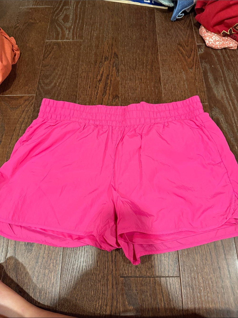 Women's Athletic Shorts in Bright Pink - Lightweight Performance